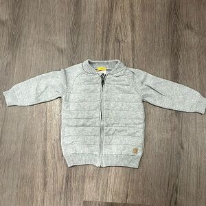 Zara knit zip jacket